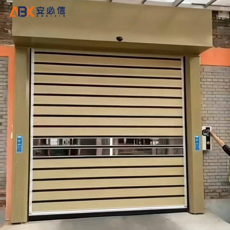 可克达拉铝制高速门